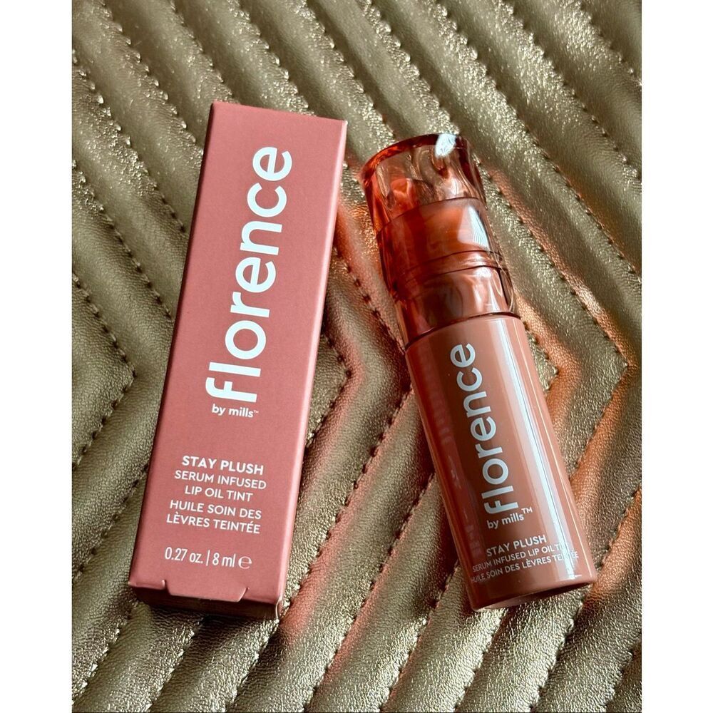 FLORENCE by MILLS - NWTIB "Stay Plush Serum Infused Lip Oil Tint"/0.27 oz (8 mL)